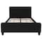 Flash Furniture Full Size Black Fabric Platform Bed & Mattress HG-BM10-22-GG - alternate 3